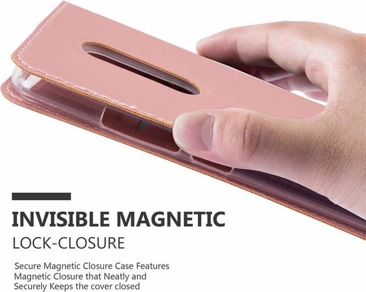 Actual product image Cadorabo Book Classy Style Cover (ZTE Axon 7)