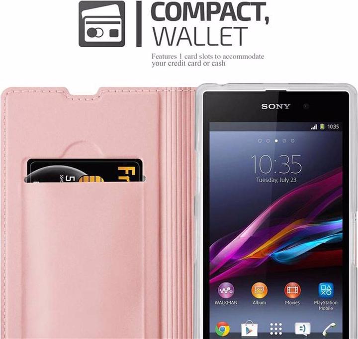 Actual product image Cadorabo Book Classy Style Cover (Sony Xperia Z1)