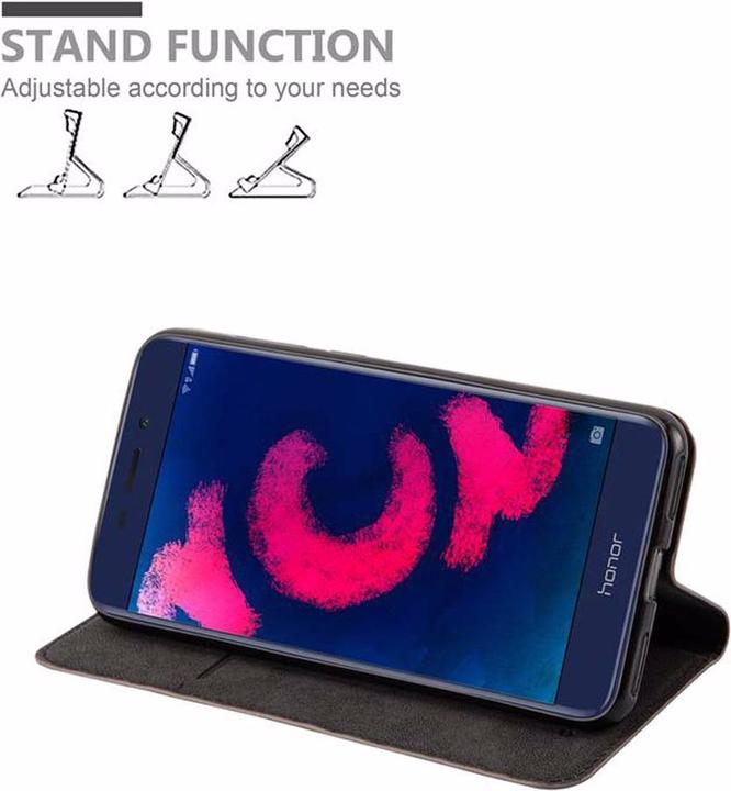 Produktbild Cadorabo Book Invisible Magnet Cover (Honor 6C Pro)