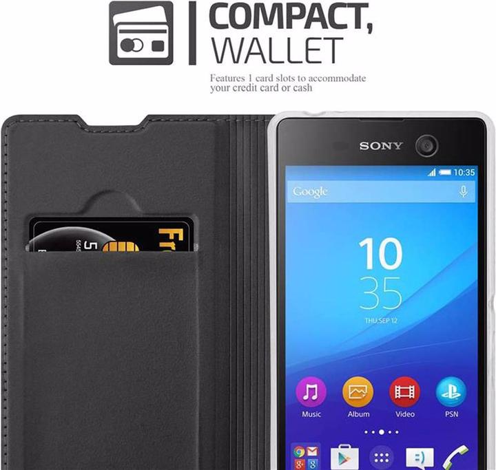 Produktbild Cadorabo Book Classy Style Cover (Sony Xperia M5)
