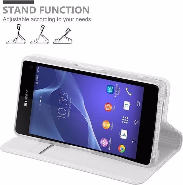 Produktbild Cadorabo Book Classy Style Cover (Sony Xperia Z1 Compact)