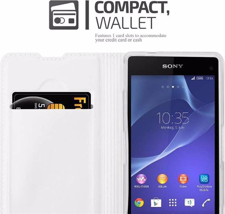 Produktbild Cadorabo Book Classy Style Cover (Sony Xperia Z1 Compact)