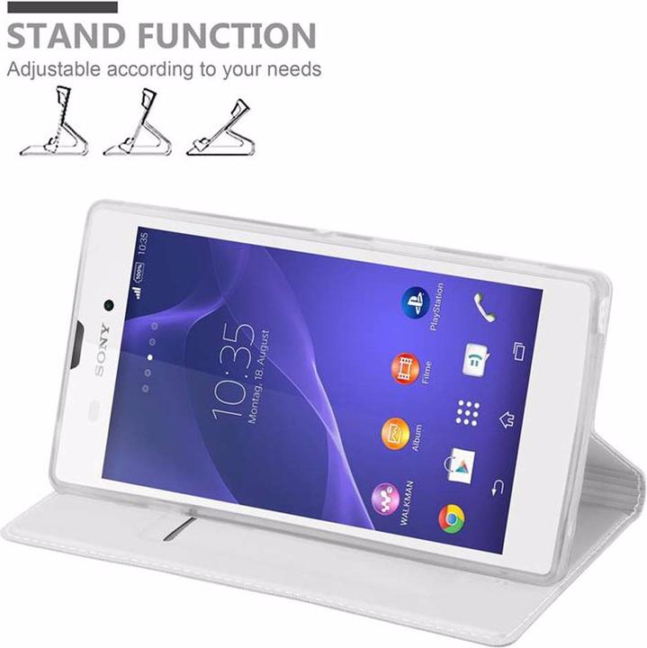 Produktbild Cadorabo Book Classy Style Cover (Sony Xperia T3)