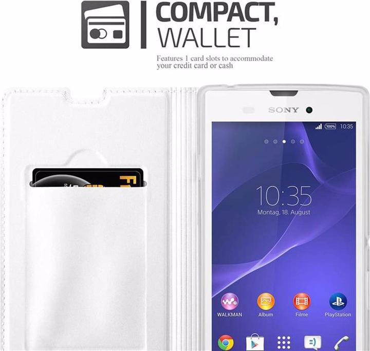 Produktbild Cadorabo Book Classy Style Cover (Sony Xperia T3)
