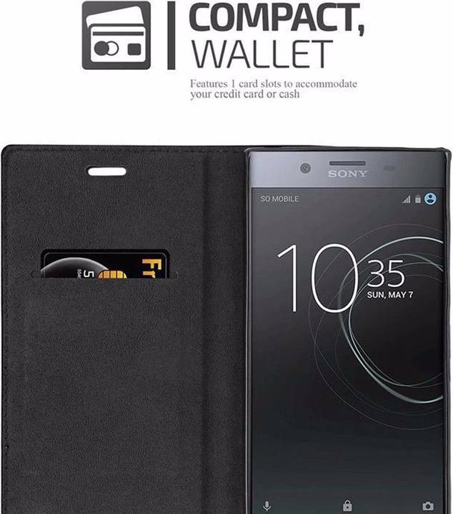 Productafbeelding Cadorabo Boek Onzichtbare Magneethoes (Sony Xperia XZ Premium)