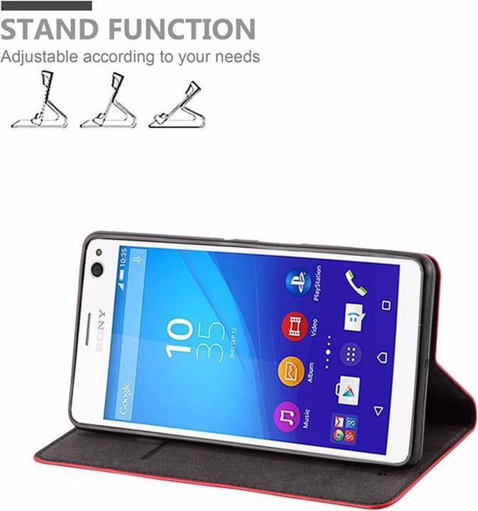 Produktbild Cadorabo Book Invisible Magnet Cover (Sony Xperia C4)