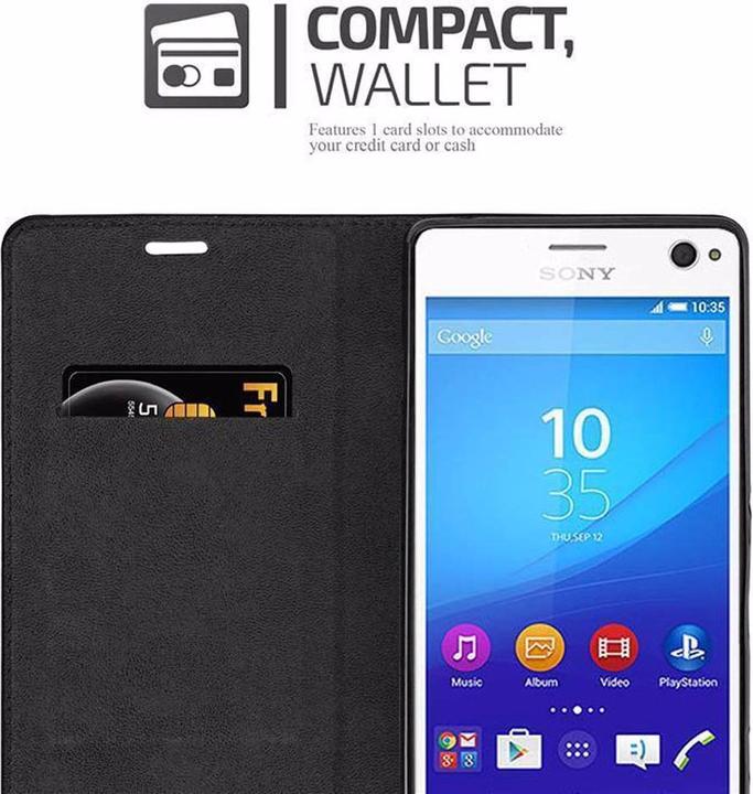 Produktbild Cadorabo Book Invisible Magnet Cover (Sony Xperia C4)