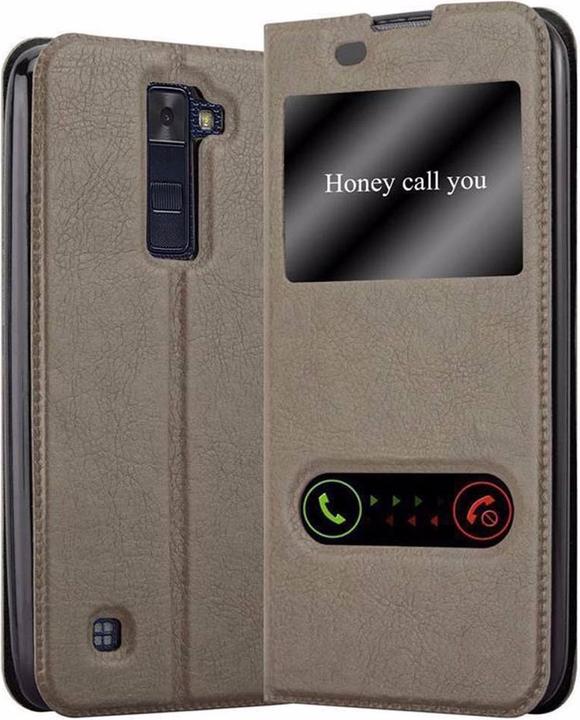 Produktbild Cadorabo Book mit View Doppelfenster Cover (LG K8)