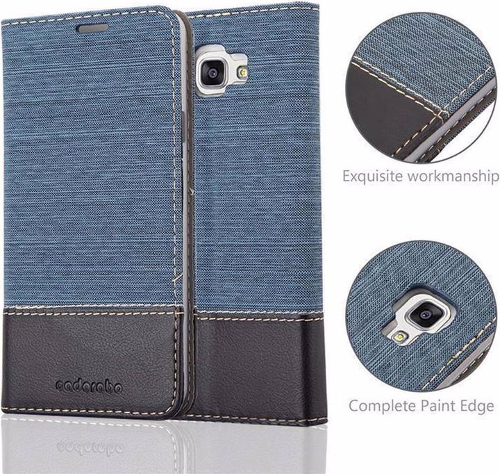 Actual product image Cadorabo Book Jeans Optics Cover (Samsung Galaxy A7 (2016))