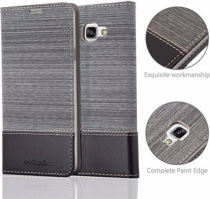 Actual product image Cadorabo Book Jeans Optics Cover (Samsung Galaxy A7 (2016))