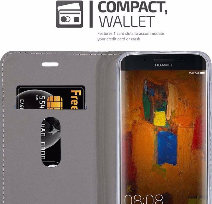 Produktbild Cadorabo Book Jeans Optik Cover (Huawei Mate 9 Pro)