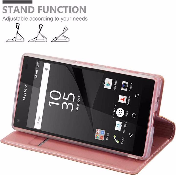 Produktbild Cadorabo Book Classy Style Cover (Sony Xperia Z5 Compact)