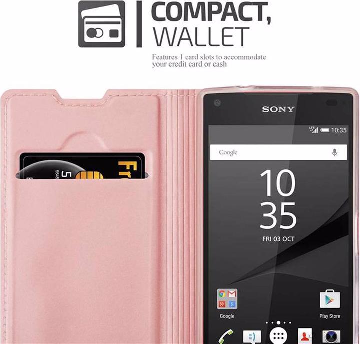 Produktbild Cadorabo Book Classy Style Cover (Sony Xperia Z5 Compact)