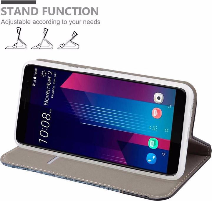 Productafbeelding Cadorabo Boek Jeans Optiek Cover (HTC U11+)