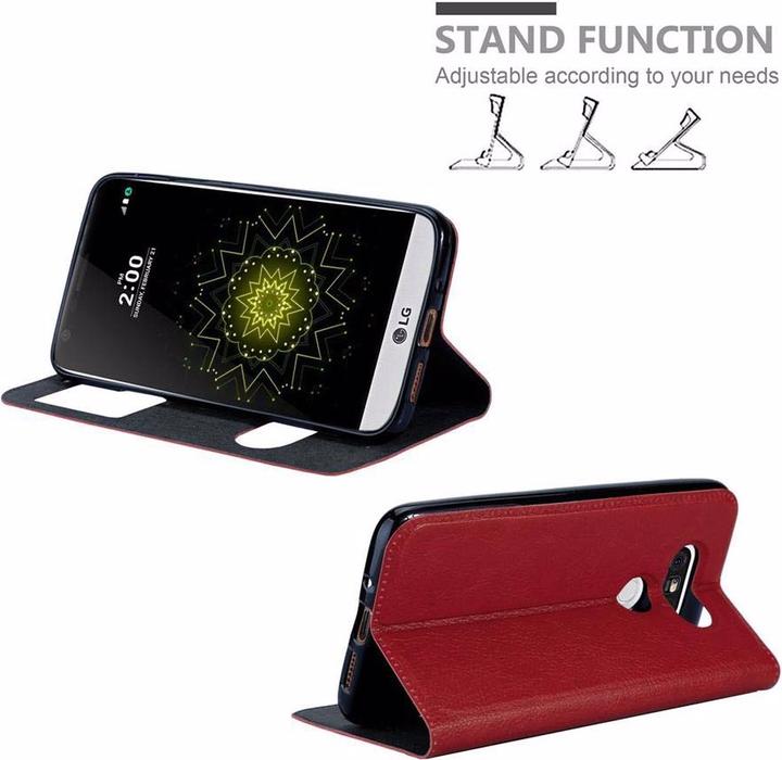 Produktbild Cadorabo Book mit View Doppelfenster Cover (LG G5)