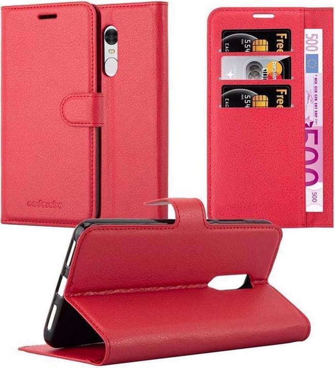 Actual product image Cadorabo Book with stand function cover (Xiaomi Redmi Note 4)