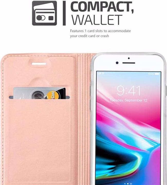 Produktbild Cadorabo Book Classy Style Cover (Apple iPhone 7, Apple iPhone SE (2nd Gen))