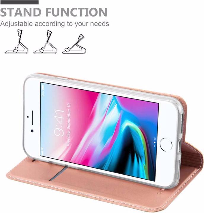Produktbild Cadorabo Book Classy Style Cover (Apple iPhone 7, Apple iPhone SE (2nd Gen))