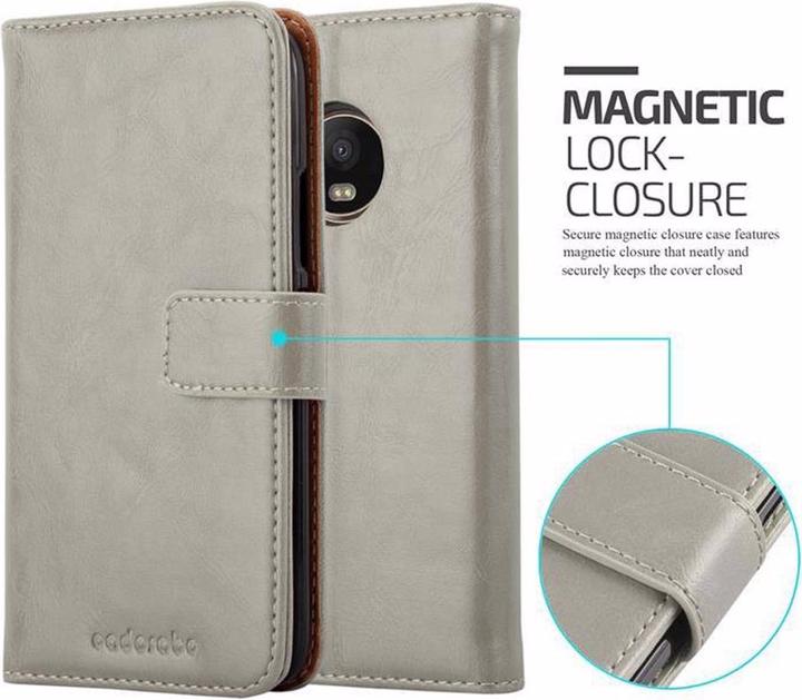Image du produit Cadorabo Book Couverture de luxe (Motorola Moto G5 Plus)