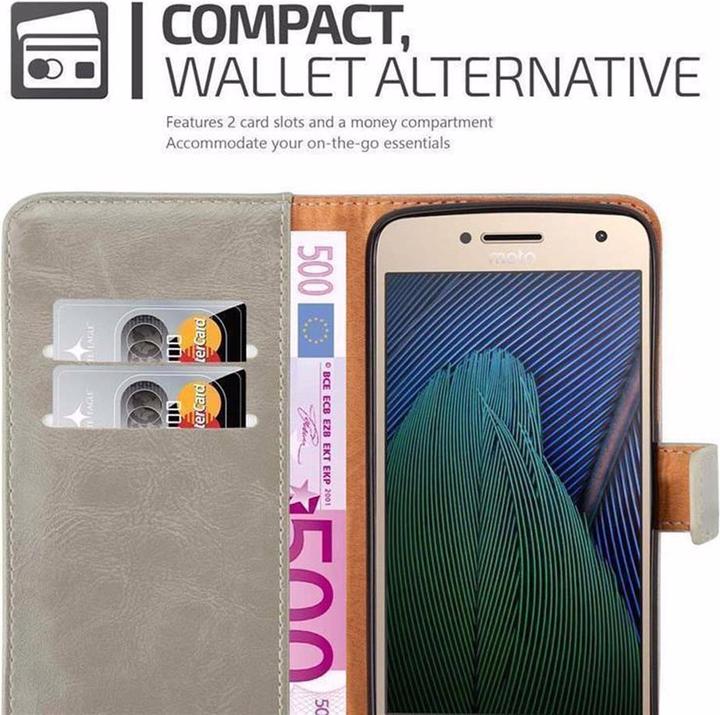 Image du produit Cadorabo Book Couverture de luxe (Motorola Moto G5 Plus)