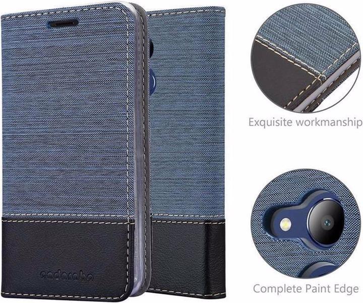 Produktbild Cadorabo Book Jeans Optik Cover (Honor V9 Play)