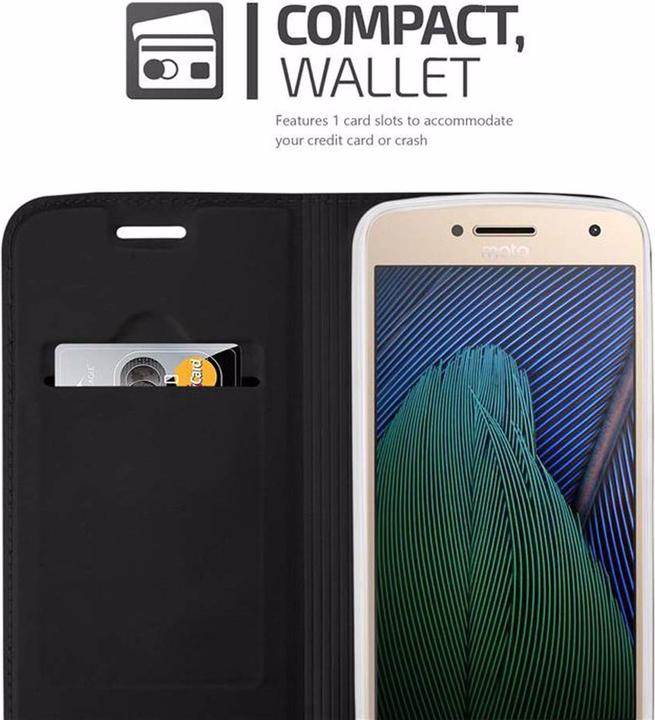 Produktbild Cadorabo Book Classy Style Cover (Motorola Moto G5 Plus)