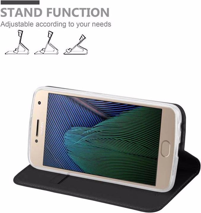 Produktbild Cadorabo Book Classy Style Cover (Motorola Moto G5 Plus)
