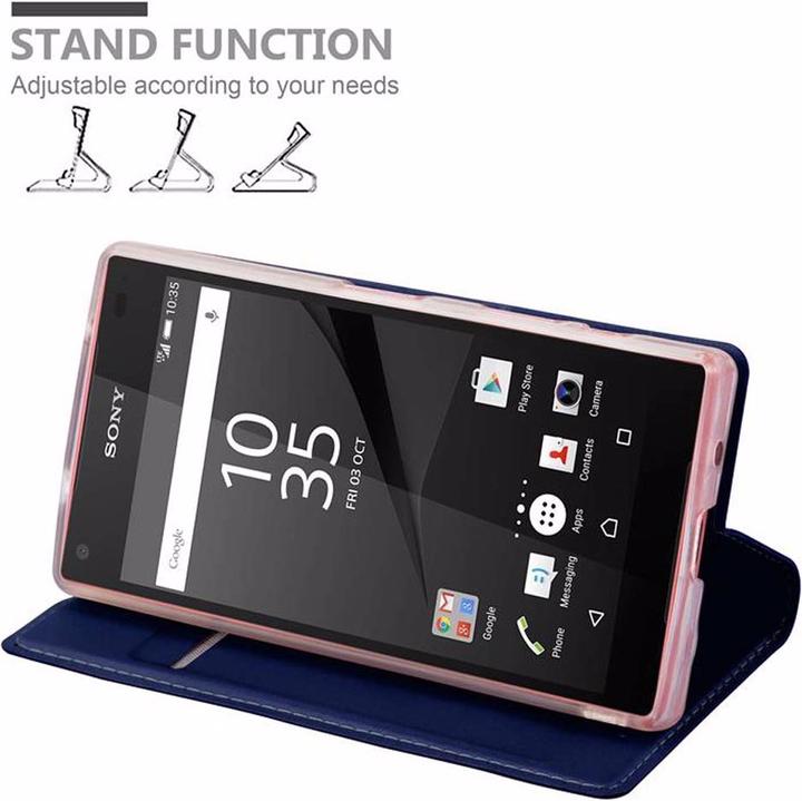 Produktbild Cadorabo Book Classy Style Cover (Sony Xperia Z5 Compact)