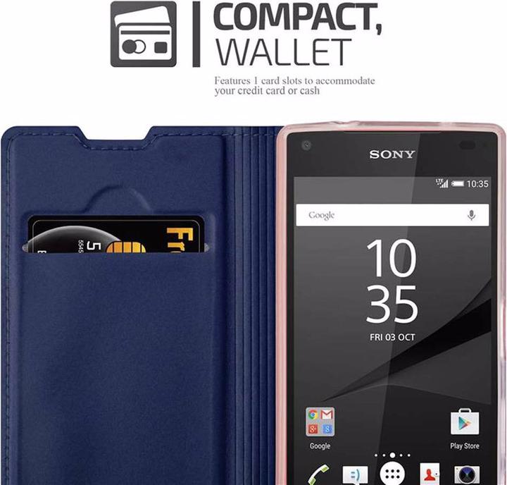 Produktbild Cadorabo Book Classy Style Cover (Sony Xperia Z5 Compact)