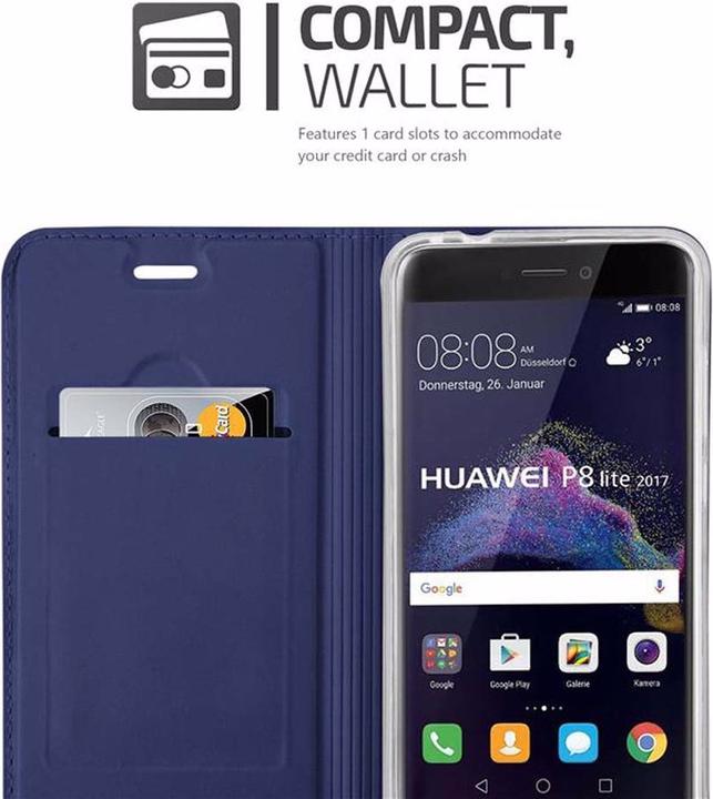 Image du produit Cadorabo Book Classy Style Cover (Huawei P8 Lite (2017))