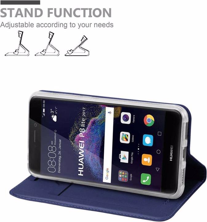 Image du produit Cadorabo Book Classy Style Cover (Huawei P8 Lite (2017))