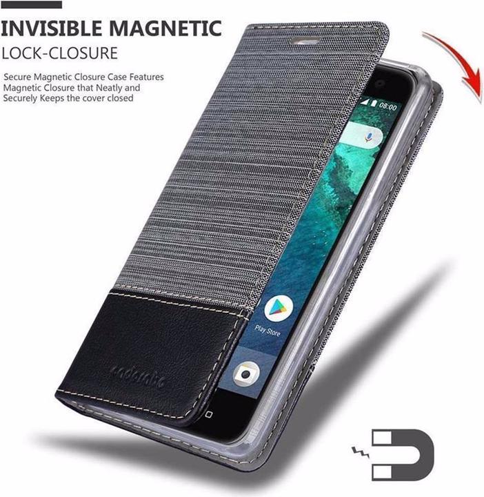 Image du produit Cadorabo Couverture look jeans Book (HTC U11 Life)
