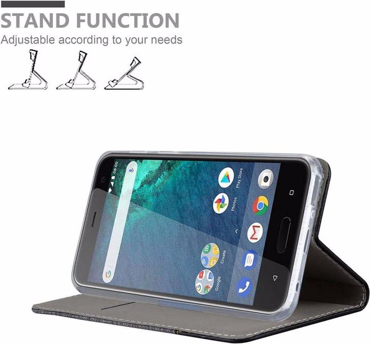 Image du produit Cadorabo Couverture look jeans Book (HTC U11 Life)