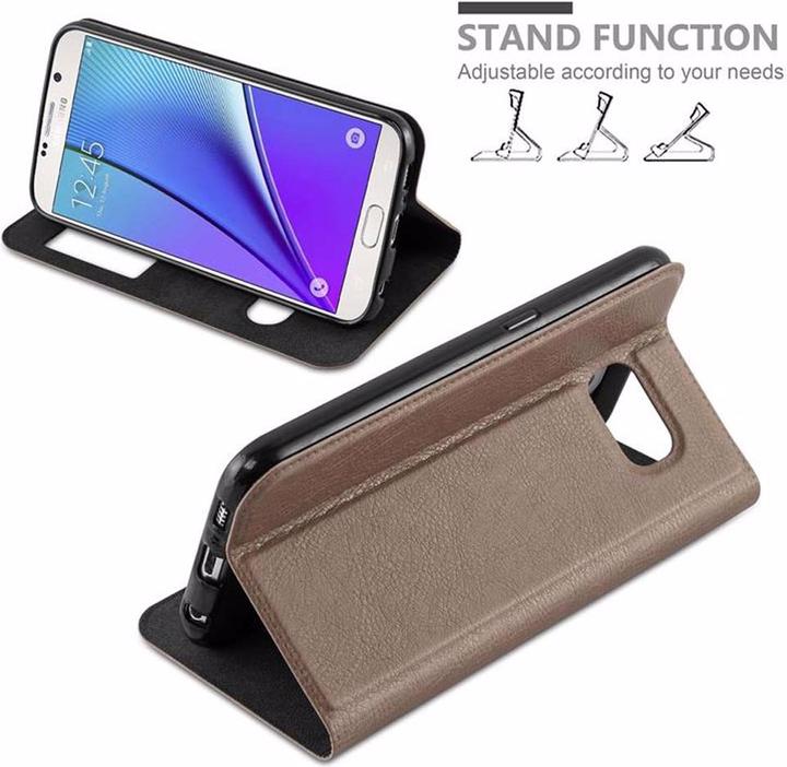 Productafbeelding Cadorabo Boek met Uitzicht Dubbele Raambedekking (Samsung Galaxy Note 5)