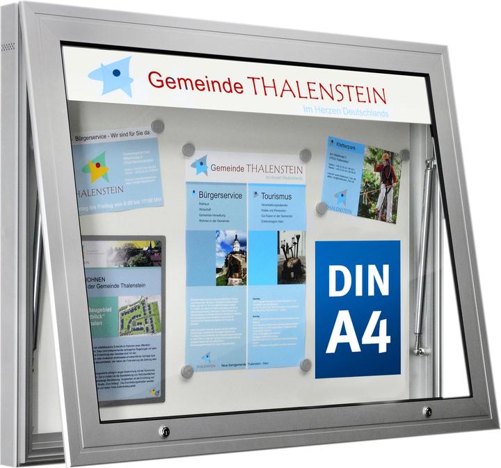 Produktbild kaiserkraft Schaukasten (Magnettafel, 138 x 102.5 cm)