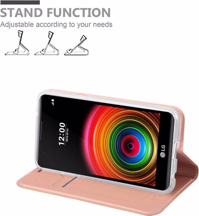 Produktbild Cadorabo Book Classy Style Cover (LG X Power)