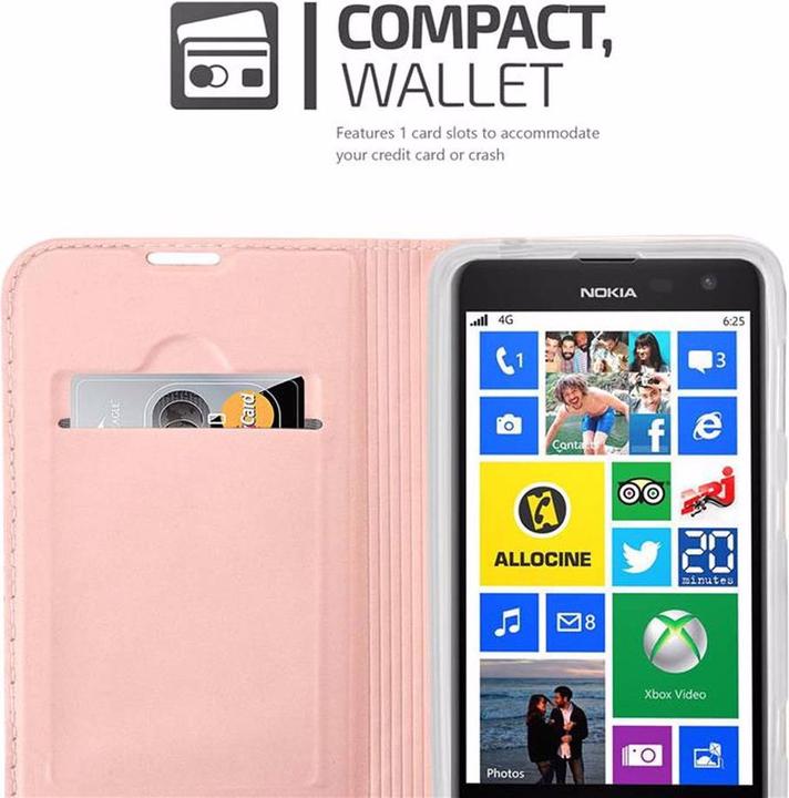 Image du produit Cadorabo Book Classy Style Cover (Nokia Lumia 625)