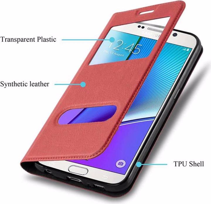 Productafbeelding Cadorabo Boek met Uitzicht Dubbele Raambedekking (Samsung Galaxy Note 5)