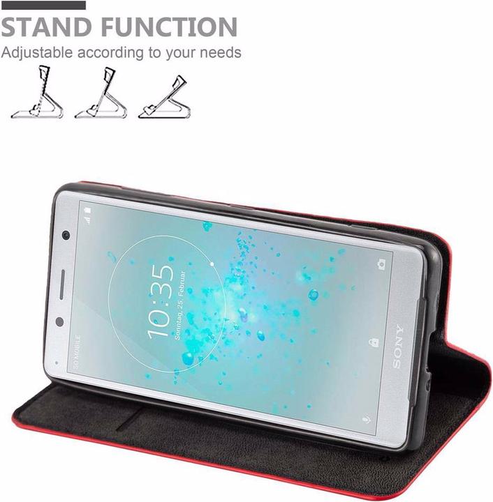 Productafbeelding Cadorabo Boek Onzichtbare Magneethoes (Sony Xperia XZ2)