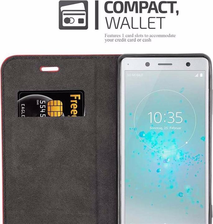 Productafbeelding Cadorabo Boek Onzichtbare Magneethoes (Sony Xperia XZ2)