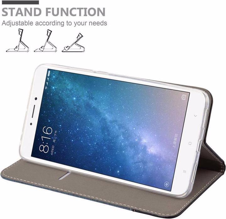 Actual product image Cadorabo Book Jeans Optics Cover (Mi Max 2)