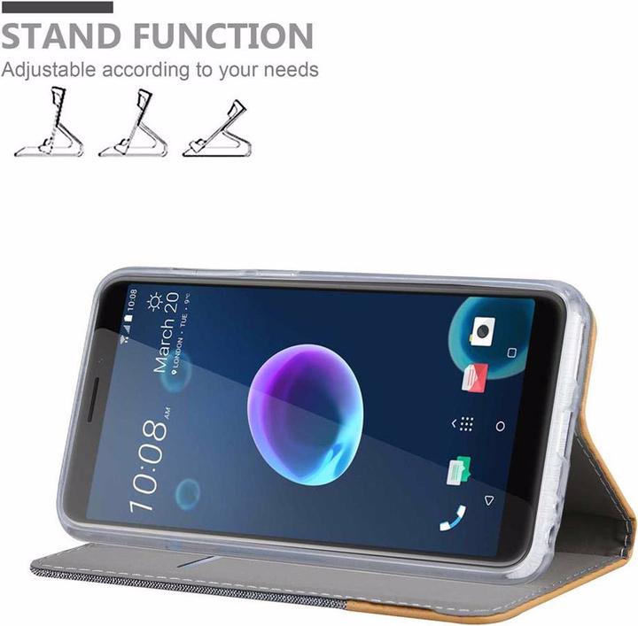 Produktbild Cadorabo Jeans Optik (HTC Desire 12)