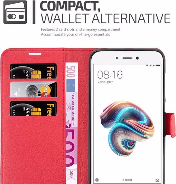 Productafbeelding Cadorabo Boek met kaft met standfunctie (Xiaomi Redmi 5A)