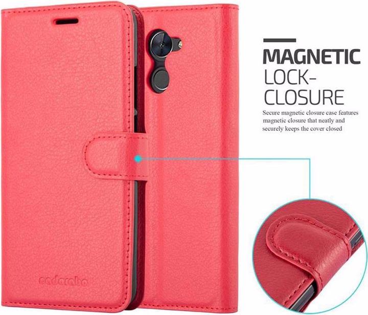 Produktbild Cadorabo Book mit Standfunktion Cover (Huawei Enjoy 7 Plus)