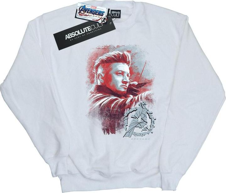 Produktbild Avengers Endgame Hawkeye gebürstet Baumwolle Sweatshirt (L)