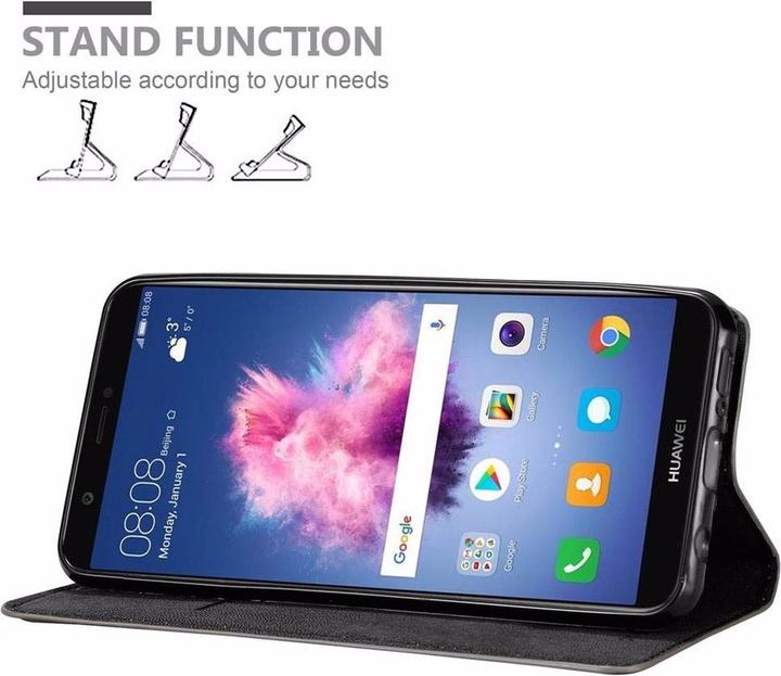 Produktbild Cadorabo Book Invisible Magnet Cover (Huawei Enjoy 7S, Huawei P Smart (2018))