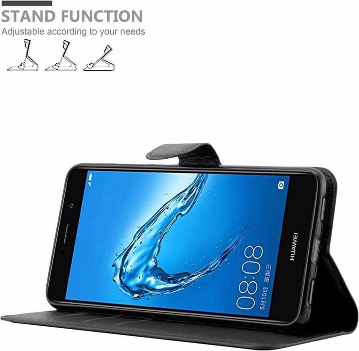 Image du produit Cadorabo Book avec fonction stand Cover (Huawei Enjoy 7 Plus)