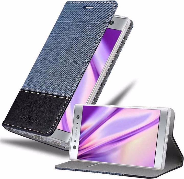 Produktbild Cadorabo Book Jeans Optik Cover (Sony Xperia XA2 Ultra)