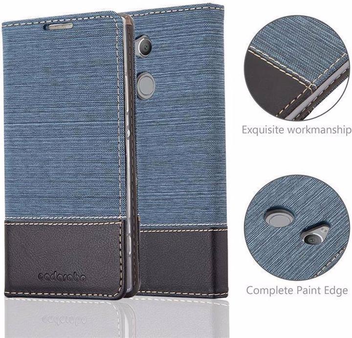 Produktbild Cadorabo Book Jeans Optik Cover (Sony Xperia XA2 Ultra)