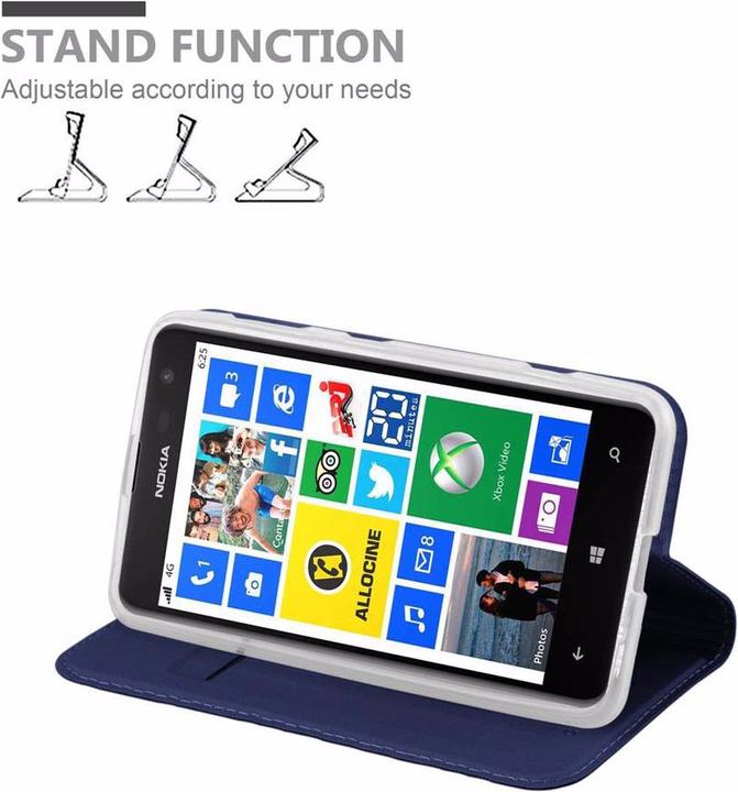 Actual product image Cadorabo Book Classy Style Cover (Nokia Lumia 625)